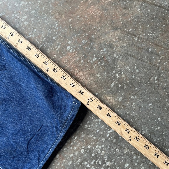 Vintage Hercules Vat Dyed Union Made Denim Carpenter Pants Blue Sears 36x27 - Picture 10 of 12